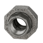 Black Malleable Iron Union, 3/4"