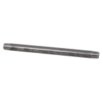 Black Welded Nipple, 1/2" x 11"