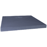 E-Lite Gray Plastic Pad, 36 x 40 x 3"