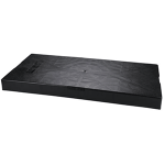 EcoPad Black Plastic Pad, 36 x 48 x 3"