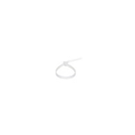 Nylon Wire Ties, White, 5", 100 pk