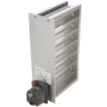 TrueZONE 10" x 18" Rectangular Parallel Blade Damper