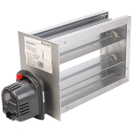 TrueZONE 12" x 8" Rectangular Parallel Blade Damper