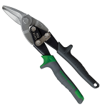 Right Cut Aviation Snips, Gray w/ Gren Handle
