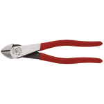 Diagonal Cutting Pliers, Angled Head, Short Jaw, 8"