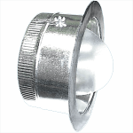 Air Tite Collar w/ Damper, 8"
