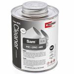 Sam CL-3L, PVC/ABS Cleaner, Low-VOC, 1 pt