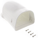 Fortress Wall Inlet, 4.5", White