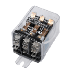 Control Relay, 24V, 50/60 Hz, 3Pdt, .187 Spade