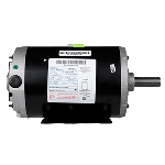 Blower Motor, 2 hp, 1800 rpm, 1-Speed, Reversible, 208-230/460-3-60
