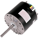 Condenser Fan Motor, 1/2 hp, 1090 rpm, 1-Speed, CW, 230V