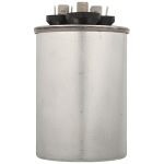 Round Dual Run Capacitor, 50/5 MFD, 370V