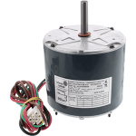 Condenser Fan Motor, 1/4 hp, 1100 rpm, CW, 208/230V