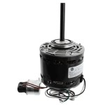 Blower Motor, 1/6 hp, 1000 rpm, 4-Speed, CCW, 115V