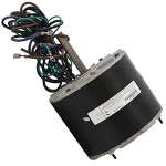 Condenser Fan Motor, 1/4 hp, 1100 rpm, 1-Speed, CW, 230V