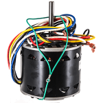 Blower Motor, 1/5 hp, 1050 rpm, 4-Speed, CCW, 115V