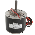 Condenser Fan Motor, 1/8 hp, 1075 rpm, 1-Speed, CW, 230V
