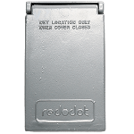 Plastic GFCI Receptacle Cover Box W/ Gasket