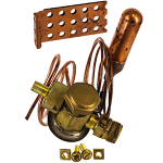 TXV Chatleff Connections, 96.4 PSIG, Sporlan