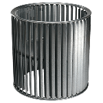 Blower Wheel, 18 x 18, REV, 1-3/16" Bore