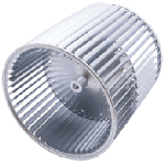 Blower Wheel, 10 x 10, CW, 1/2" Bore