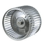 Blower Wheel, 9 x 7, CCW, 1/2" BORE