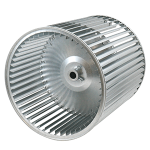 Blower Wheel, 15 x 15, 1" BORE, GALVANIZED