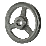1 Groove Fixed Sheave, 1" Bore, AK64