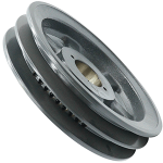 2 Groove Fixed Sheave, H-Bushing Reqd, 2Bk80H