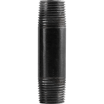 Black Steel Pipe, Cut Length, 1/2 x 30"
