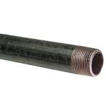 Black Steel Pipe, Cut Length, 3/4 x 60"