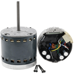 ECM Blower Motor, Programmed, 1/3 hp, 230V