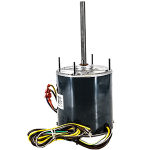 Condenser Fan Motor, 3/4 hp, 1075 rpm, 1-Speed, Rev, 208/230V