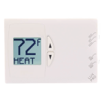 LuxPro Push Button Thermostat, 7 Day, 1H/1C