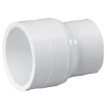 PVC Reducing Coupling, Schedule 40, 3" x 2"