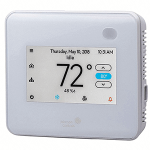 Thermostat, Wrls, Rtu/Hp, Econ, L, Wht