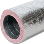 KM Insulated Flex-Vent, 4"x25' Silver Jack R8 Bag