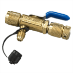 4-in-1 Ball Valve Tool for Vacuum, Charge, Cores, & Recovery