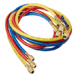 Plus II 1/4" Hose w/ Compact Ball Valve End, 72", 3 pk